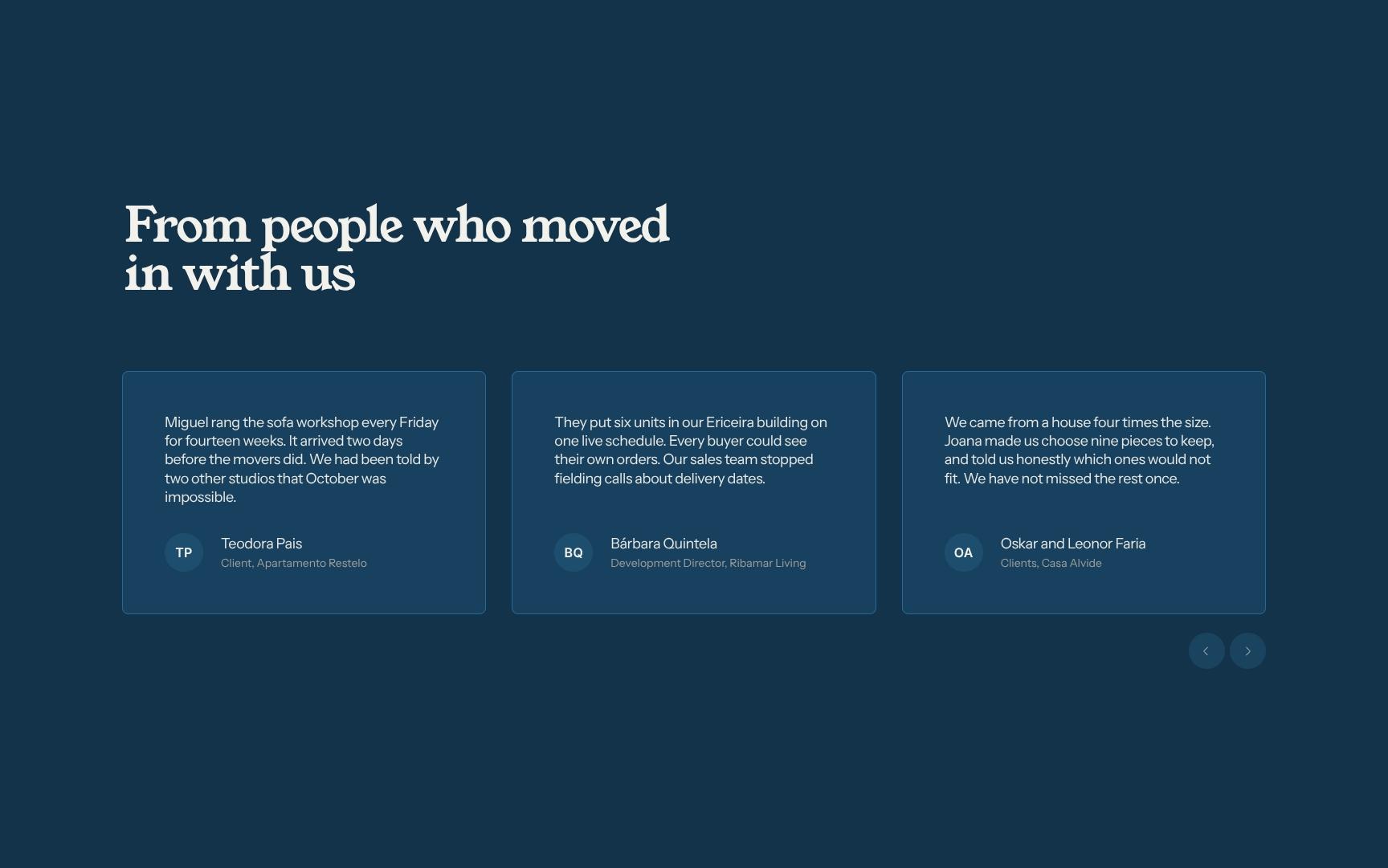 Client Testimonials and Delivery Proof
