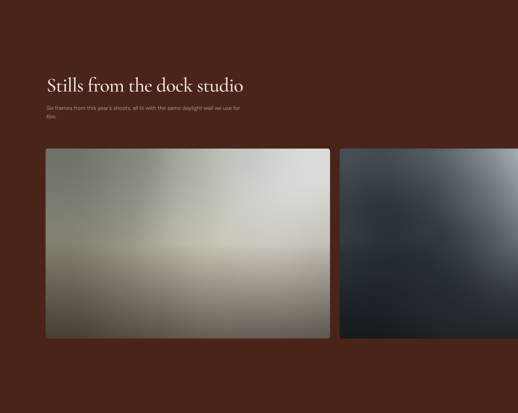 Galerie photo du studio du bassin