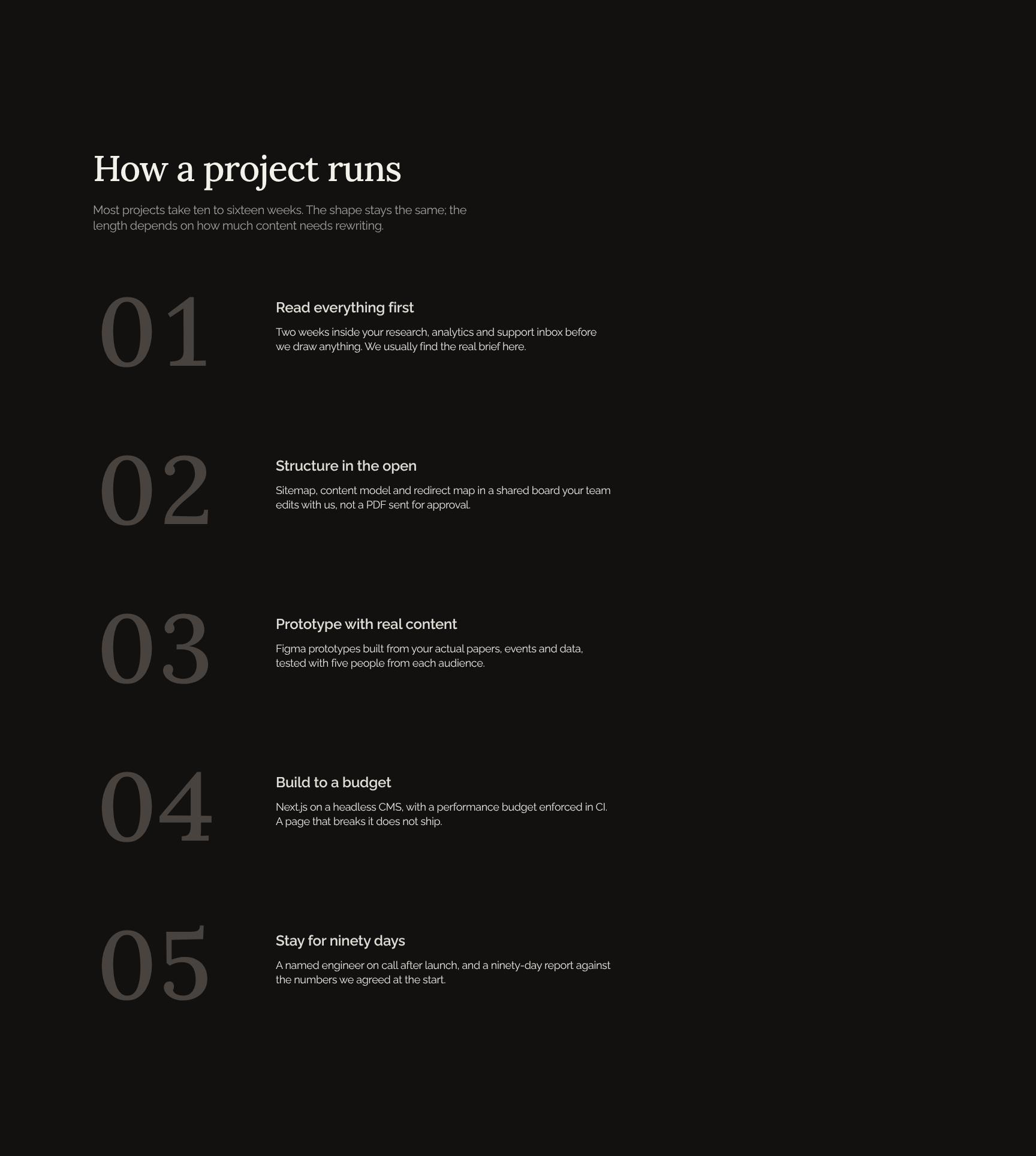 Project Process Timeline: How a Project Runs