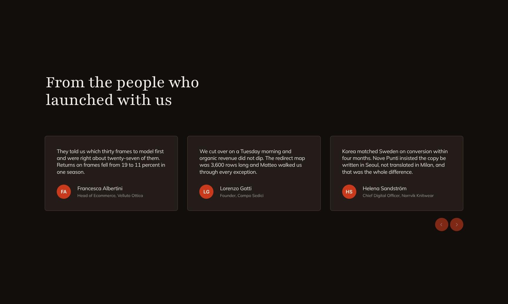 Client Testimonials: Proven Results from Past Ecommerce Launches