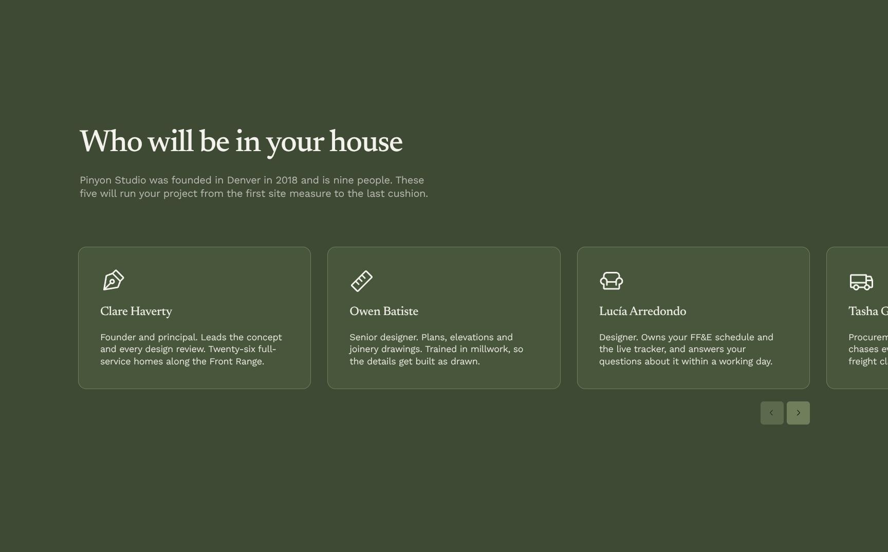 Meet Your Dedicated Interior Design Team