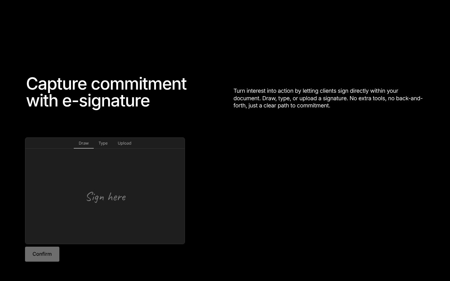 E-signature